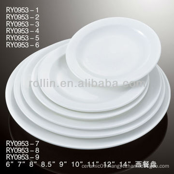 good quality porcelain 25cm dinner plate